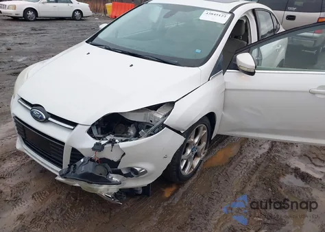 2012 Ford Focus Sel из США, поврежденный, VIN 1FAHP3H29CL297896